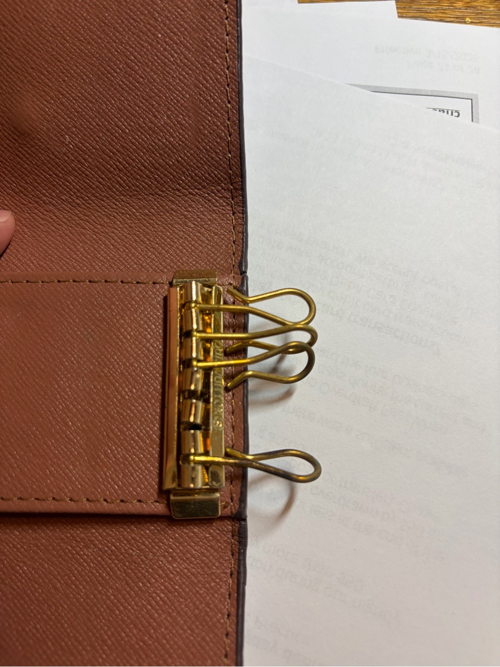 Monogram Key Pouch - Picture 4 of 4